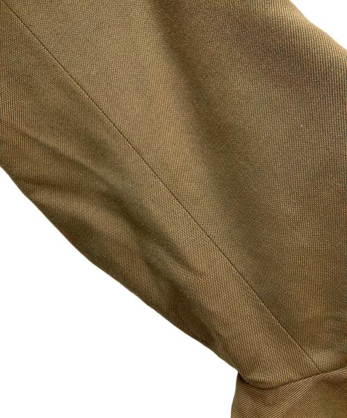 RHODOLIRION（ロドリリオン）RHODOLIRION (ロドリリオン) Oversized Jacket ウール ギャバジン オーバーサイズ ジャケット ブラウン サイズ:０の古着・服飾アイテム