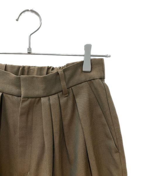 RHODOLIRION（ロドリリオン）RHODOLIRION (ロドリリオン) Tack Baloon Pants ワイドパンツ ブラウンの古着・服飾アイテム