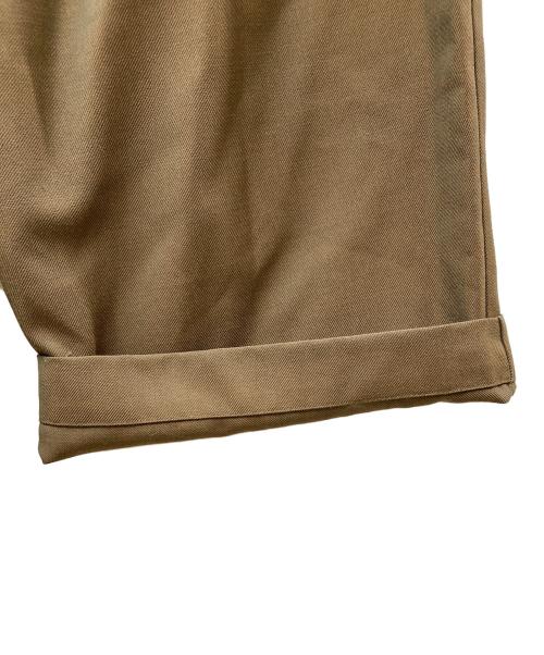 RHODOLIRION（ロドリリオン）RHODOLIRION (ロドリリオン) Tack Baloon Pants ワイドパンツ ブラウンの古着・服飾アイテム