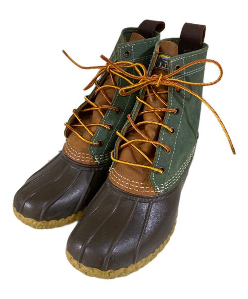 L.L.Bean（エルエルビーン）L.L.Bean (エルエルビーン) ビーンブーツ ブラウン×グリーン サイズ:7Mの古着・服飾アイテム