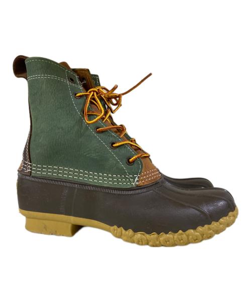 L.L.Bean（エルエルビーン）L.L.Bean (エルエルビーン) ビーンブーツ ブラウン×グリーン サイズ:7Mの古着・服飾アイテム