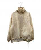 muller of yoshiokuboミュラーオブヨシオクボ）の古着「スチームナイロンブルゾン」｜アイボリー