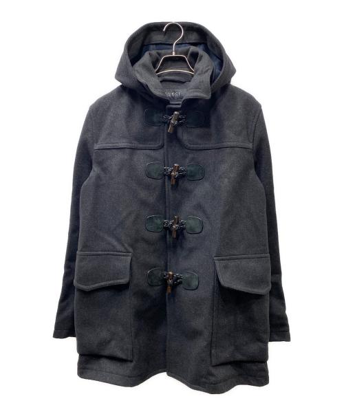 GUCCI（グッチ）GUCCI (グッチ) ダッフルコート ブラック サイズ:48の古着・服飾アイテム