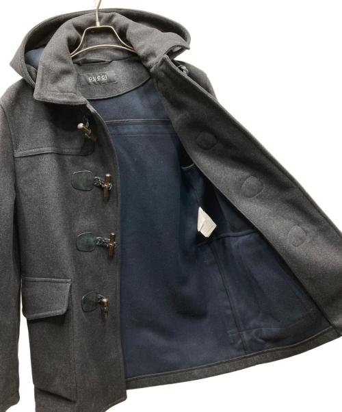 GUCCI（グッチ）GUCCI (グッチ) ダッフルコート グレー サイズ:SIZE 48の古着・服飾アイテム