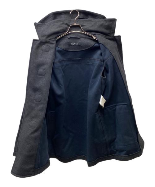 GUCCI（グッチ）GUCCI (グッチ) ダッフルコート ブラック サイズ:48の古着・服飾アイテム