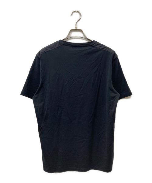 PRADA（プラダ）PRADA (プラダ) ラバーロゴポケットTEE ブラック サイズ:Mの古着・服飾アイテム