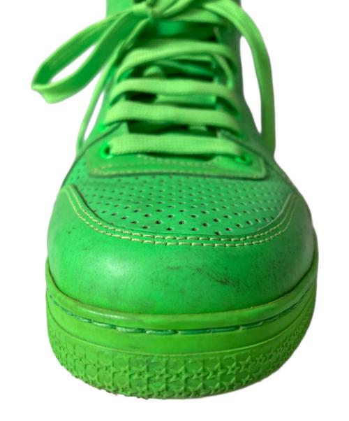 GUCCI（グッチ）GUCCI (グッチ) インターロッキングハイカットスニーカー グリーン サイズ:8 1/2の古着・服飾アイテム