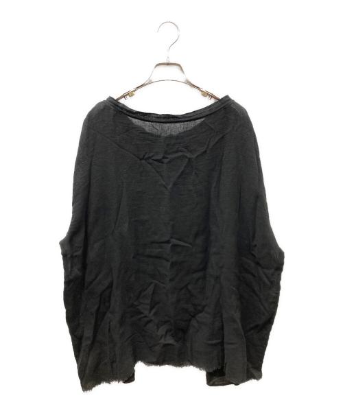 CITYSHOP（シティショップ）CITYSHOP (シティショップ) ASA/C BIO WASH PULLOVER ブラック サイズ:Freeの古着・服飾アイテム