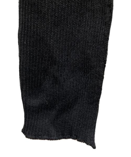 RICK OWENS（リックオウエンス）RICK OWENS (リックオウエンス) 17ss モックネックL/Sニット ブラック サイズ:Lの古着・服飾アイテム