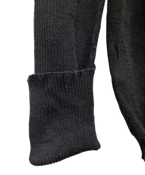 RICK OWENS（リックオウエンス）RICK OWENS (リックオウエンス) 17ss モックネックL/Sニット ブラック サイズ:Lの古着・服飾アイテム