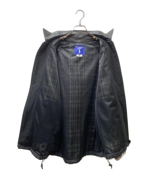 COMME des GARCONS JUNYA WATANABE MAN（コムデギャルソンジュンヤワタナベマン）COMME des GARCONS JUNYA WATANABE MAN (コム デ ギャルソン ジュンヤ ワタナベ マン) JAMIROQUAI (ジャミロクワイ) テクスチャードシャツジャケット ブラウン×グレー サイズ:Sの古着・服飾アイテム