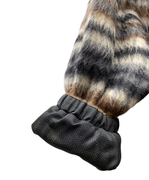 COMME des GARCONS JUNYA WATANABE MAN（コムデギャルソンジュンヤワタナベマン）COMME des GARCONS JUNYA WATANABE MAN (コム デ ギャルソン ジュンヤ ワタナベ マン) JAMIROQUAI (ジャミロクワイ) テクスチャードシャツジャケット ブラウン×グレー サイズ:Sの古着・服飾アイテム