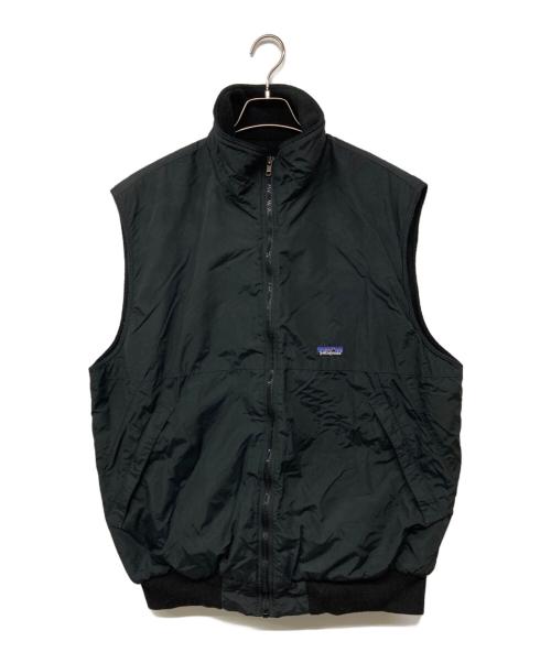 Patagonia（パタゴニア）Patagonia (パタゴニア) 90'sシェルドシンチラベスト/90'S SHELLED SYNCHILLA VEST  ブラック サイズ:ＸＬの古着・服飾アイテム