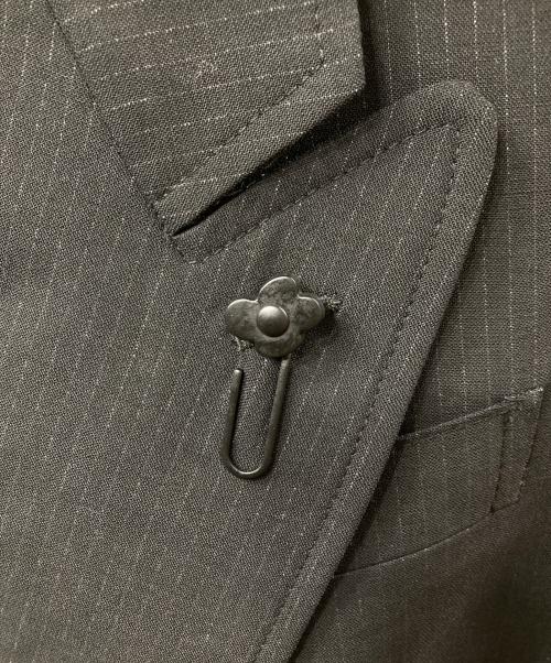 LARDINI（ラルディーニ）LARDINI (ラルディーニ) ダブルブレストセットアップスーツ ブラック サイズ:44の古着・服飾アイテム