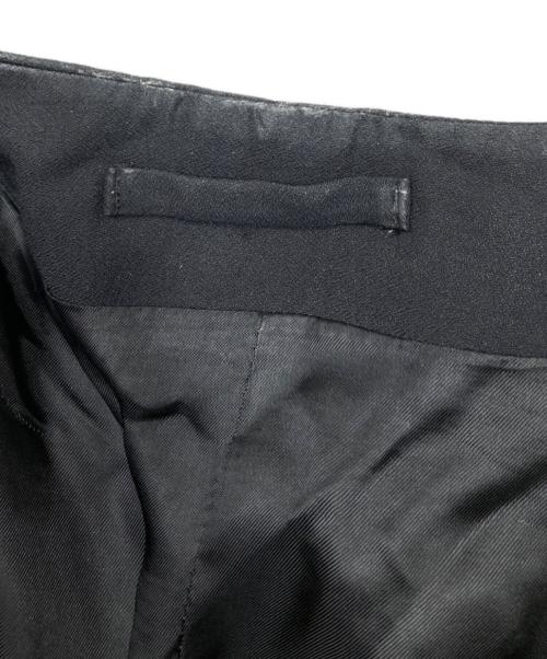 LARDINI（ラルディーニ）LARDINI (ラルディーニ) ウールシルク ノーカラージャケット ブラック サイズ:44の古着・服飾アイテム