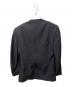 LARDINI (ラルディーニ) ウールシルク ノーカラージャケット ブラック サイズ:44：16000円