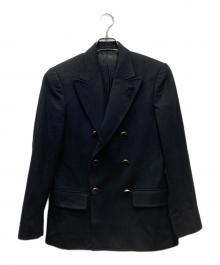 LARDINI（ラルディーニ）の古着「ドスキンダブルジャケット」｜ブラック