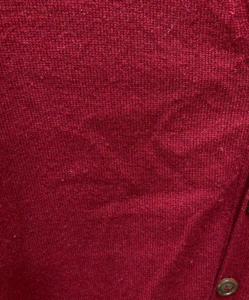 Maison Margiela（メゾンマルジェラ）Maison Margiela (メゾンマルジェラ) ニットカーディガン ボルドー サイズ:Mの古着・服飾アイテム