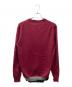 Maison Margiela (メゾンマルジェラ) ニットカーディガン ボルドー サイズ:M：15000円