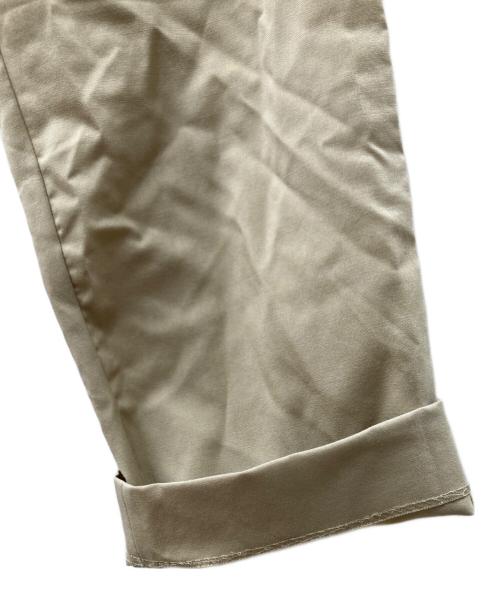 MARNI（マルニ）MARNI (マルニ) ウールトロピカルシャーリング1Pテーパードパンツ ベージュ サイズ:46の古着・服飾アイテム