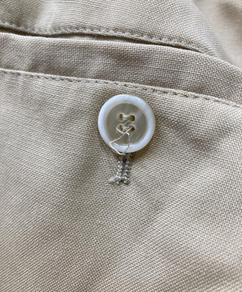 MARNI（マルニ）MARNI (マルニ) ウールトロピカルシャーリング1Pテーパードパンツ ベージュ サイズ:46の古着・服飾アイテム