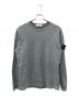 STONE ISLAND（ストーンアイランド）の古着「GAUZED COTTON L/S カットソー」｜グレー