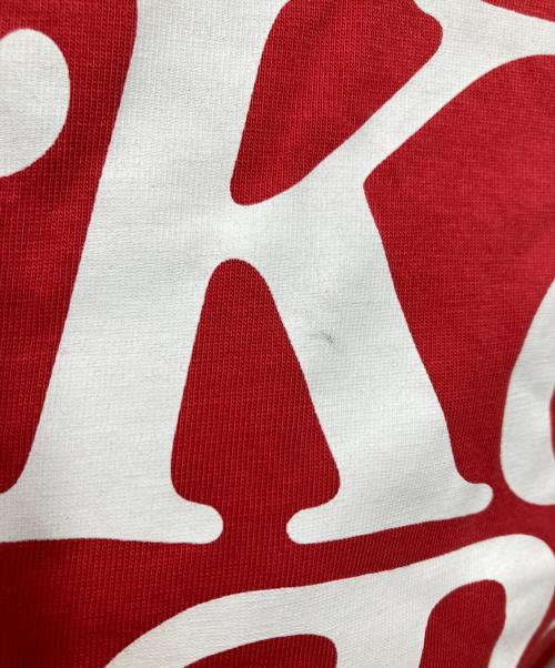 KENZO（ケンゾー）KENZO (ケンゾー) VERDY (ヴェルディ) コラボグラフィックTee レッド サイズ:Sの古着・服飾アイテム