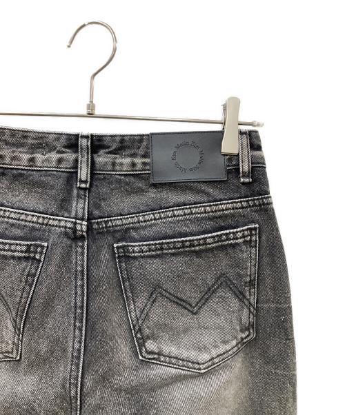 Matin Kim（マーティン・キム）Matin Kim (マーティン・キム) フレアデニムパンツ ブラック サイズ:Ｓの古着・服飾アイテム