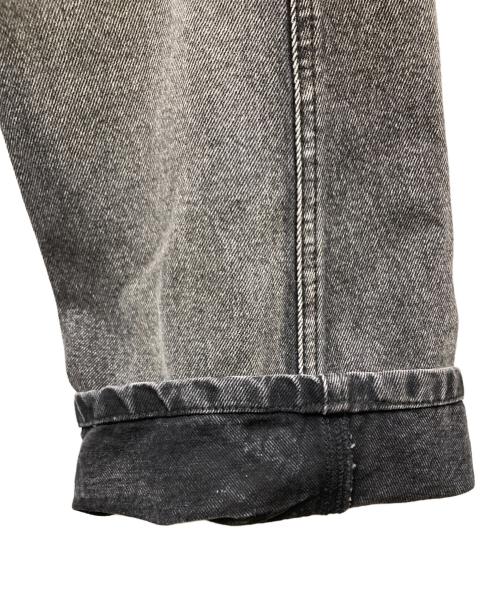 Matin Kim（マーティン・キム）Matin Kim (マーティン・キム) フレアデニムパンツ ブラック サイズ:Ｓの古着・服飾アイテム