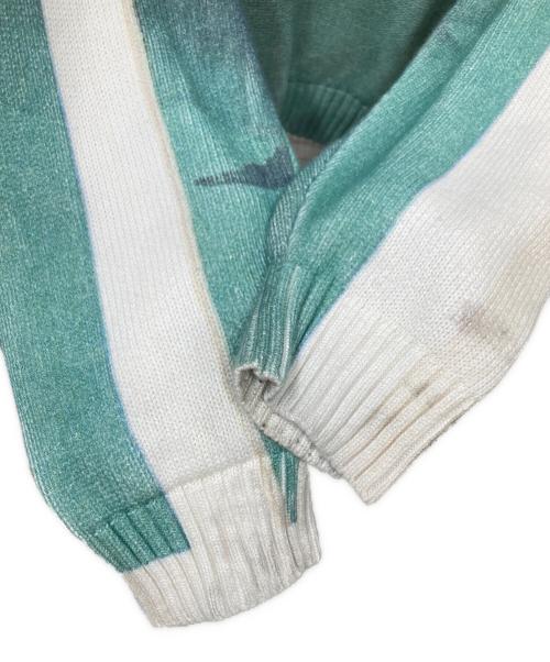 SUPREME（シュプリーム）Supreme (シュプリーム) 25ss Damien Hirst Sweater ホワイト×グリーン サイズ:Sの古着・服飾アイテム