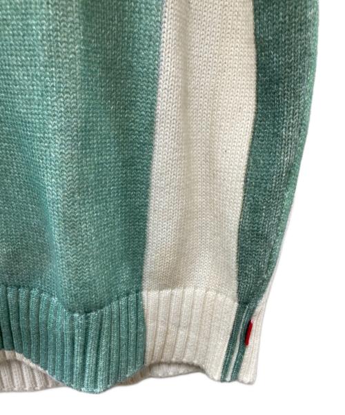 SUPREME（シュプリーム）Supreme (シュプリーム) 25ss Damien Hirst Sweater ホワイト×グリーン サイズ:Sの古着・服飾アイテム