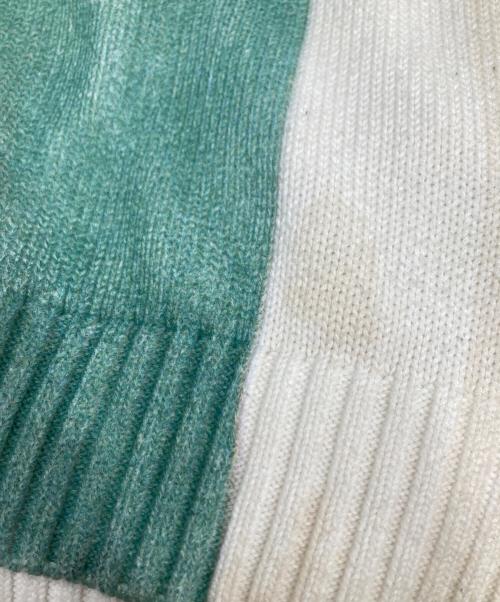 SUPREME（シュプリーム）Supreme (シュプリーム) 25ss Damien Hirst Sweater ホワイト×グリーン サイズ:Sの古着・服飾アイテム