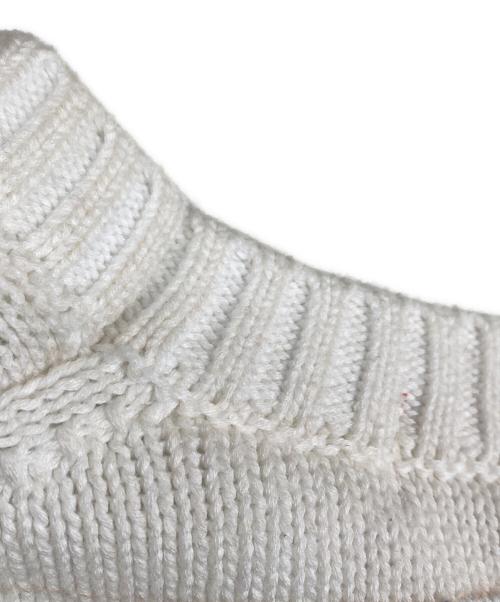 SUPREME（シュプリーム）Supreme (シュプリーム) 25ss Damien Hirst Sweater ホワイト×グリーン サイズ:Sの古着・服飾アイテム