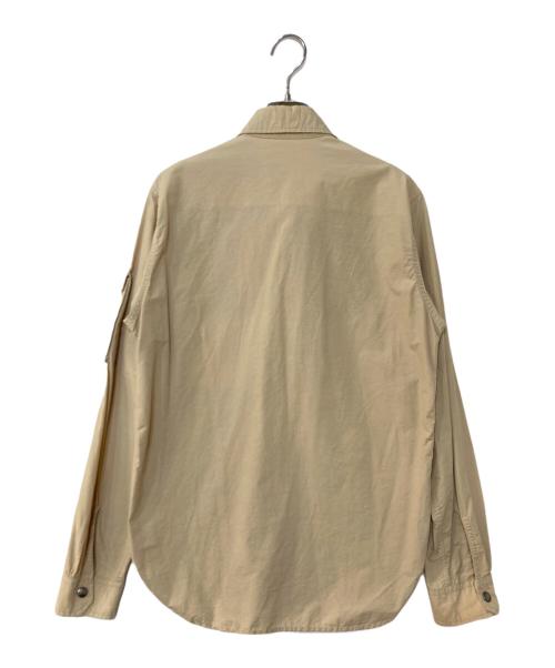 Engineered Garments（エンジニアド ガーメンツ）Engineered Garments (エンジニアド ガーメンツ) チンストワークシャツ ベージュ サイズ:Mの古着・服飾アイテム