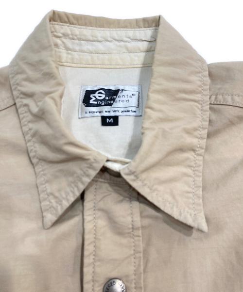 Engineered Garments（エンジニアド ガーメンツ）Engineered Garments (エンジニアド ガーメンツ) チンストワークシャツ ベージュ サイズ:Mの古着・服飾アイテム