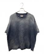 KAMIYAカミヤ）の古着「24ss SKULL ROSE Printed T-shirt」｜グレー