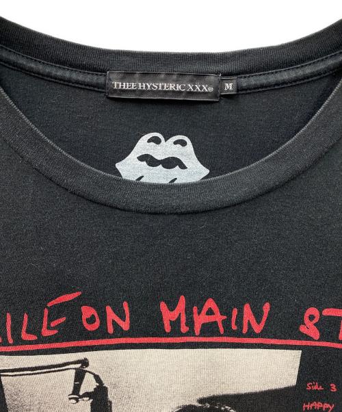 Thee Hysteric XXX（ジィ ヒステリックトリプルエックス）Thee Hysteric XXX (ジィ ヒステリックトリプルエックス) バンドプリントTシャツ ブラック サイズ:Mの古着・服飾アイテム