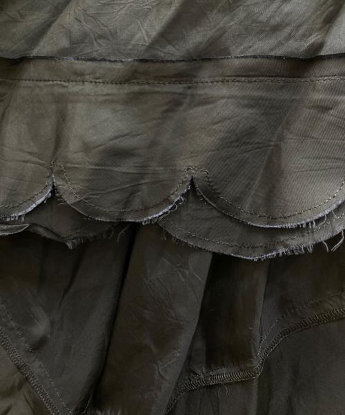 tricot COMME des GARCONS（トリココムデギャルソン）tricot COMME des GARCONS (トリココムデギャルソン) チェック切替スカート ネイビー×パープル サイズ:Freeの古着・服飾アイテム