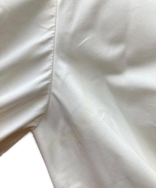 Kaene（カエン）kaene (カエン) タフタカシュクールドレス ホワイト サイズ:38の古着・服飾アイテム