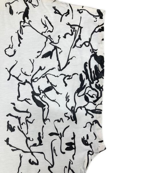 BALENCIAGA（バレンシアガ）BALENCIAGA (バレンシアガ) ノースリーブTシャツ ホワイト×ブラック サイズ:Mの古着・服飾アイテム