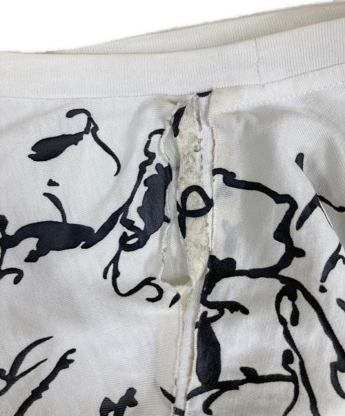 BALENCIAGA（バレンシアガ）BALENCIAGA (バレンシアガ) ノースリーブTシャツ ホワイト×ブラック サイズ:Mの古着・服飾アイテム