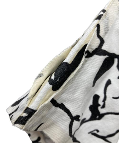 BALENCIAGA（バレンシアガ）BALENCIAGA (バレンシアガ) ノースリーブTシャツ ホワイト×ブラック サイズ:Mの古着・服飾アイテム