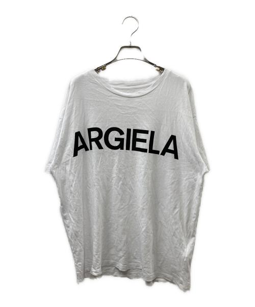 MM6 Maison Margiela（エムエムシックスメゾンマルジェラ）MM6 Maison Margiela (エムエムシックスメゾンマルジェラ) ロゴTEE ホワイト サイズ:14（キッズサイズ）の古着・服飾アイテム