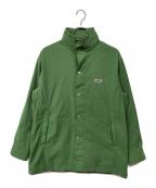 Onitsuka Tigerオニツカタイガー）の古着「BLOUSON ナイロンコーチジャケット」｜グリーン