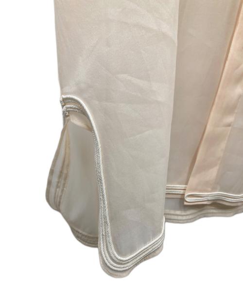 IENA LA BOUCLE（イエナ ラ ブークル）IENA LA BOUCLE (イエナ ラ ブークル) コードエンブシアーシャツ ベージュ サイズ:Freeの古着・服飾アイテム