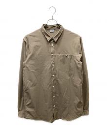 HOUDINI（フーディニ）の古着「Ms Tree Longsleeve Shirt」｜ベージュ