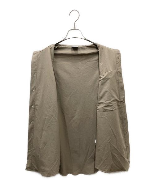 HOUDINI（フーディニ）HOUDINI (フーディニ) Ms Tree Longsleeve Shirt ベージュ サイズ:Mの古着・服飾アイテム