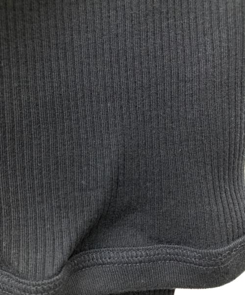 HYKE（ハイク）HYKE (ハイク) DOUBLE SHOULDER TANK TOP タンクトップ ブラック サイズ:Freeの古着・服飾アイテム