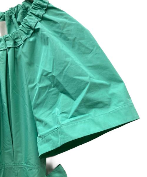 3.1 phillip lim（スリーワンフィリップリム）3.1 phillip lim (スリーワンフィリップリム) ブラウスワンピース グリーン サイズ:2の古着・服飾アイテム