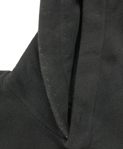 THE BLACK EYE PATCH（ブラックアイパッチ）THE BLACK EYE PATCH (ブラックアイパッチ) OG LABEL HOODIE BLACK ロゴプリントパーカー ブラック サイズ:Mの古着・服飾アイテム